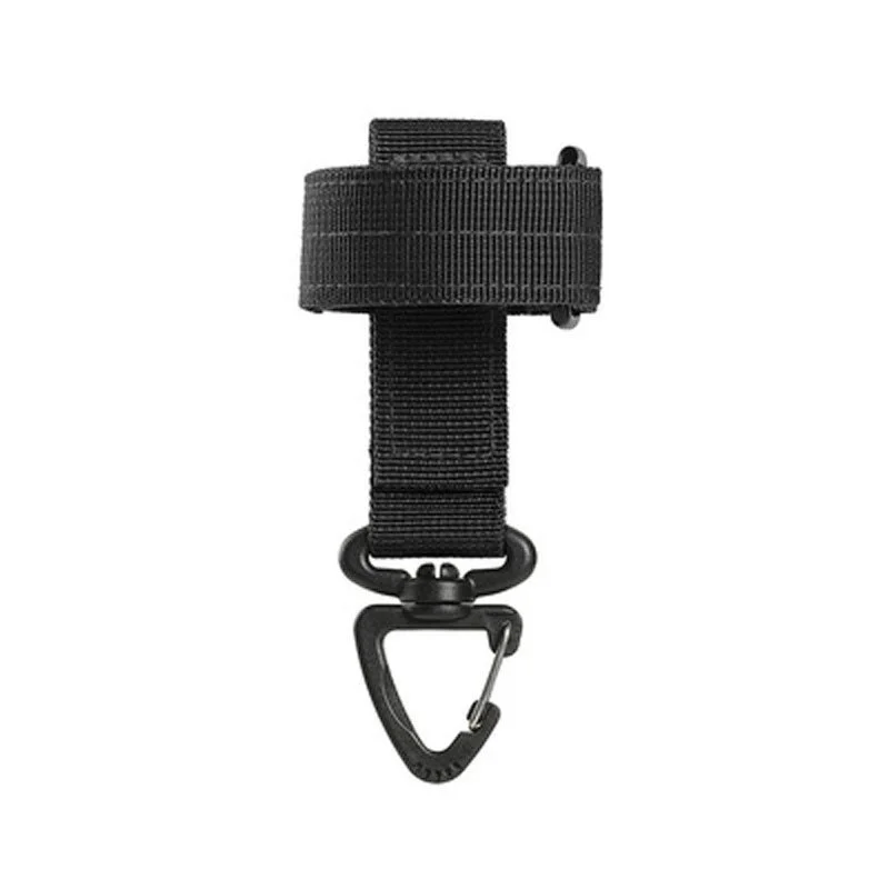 1pcs Multi-function Glove Hanging Buckle Rope Storage Buckle Hook Military Fan Tactical Nylon Carabiner Outdoor Gloves Clip