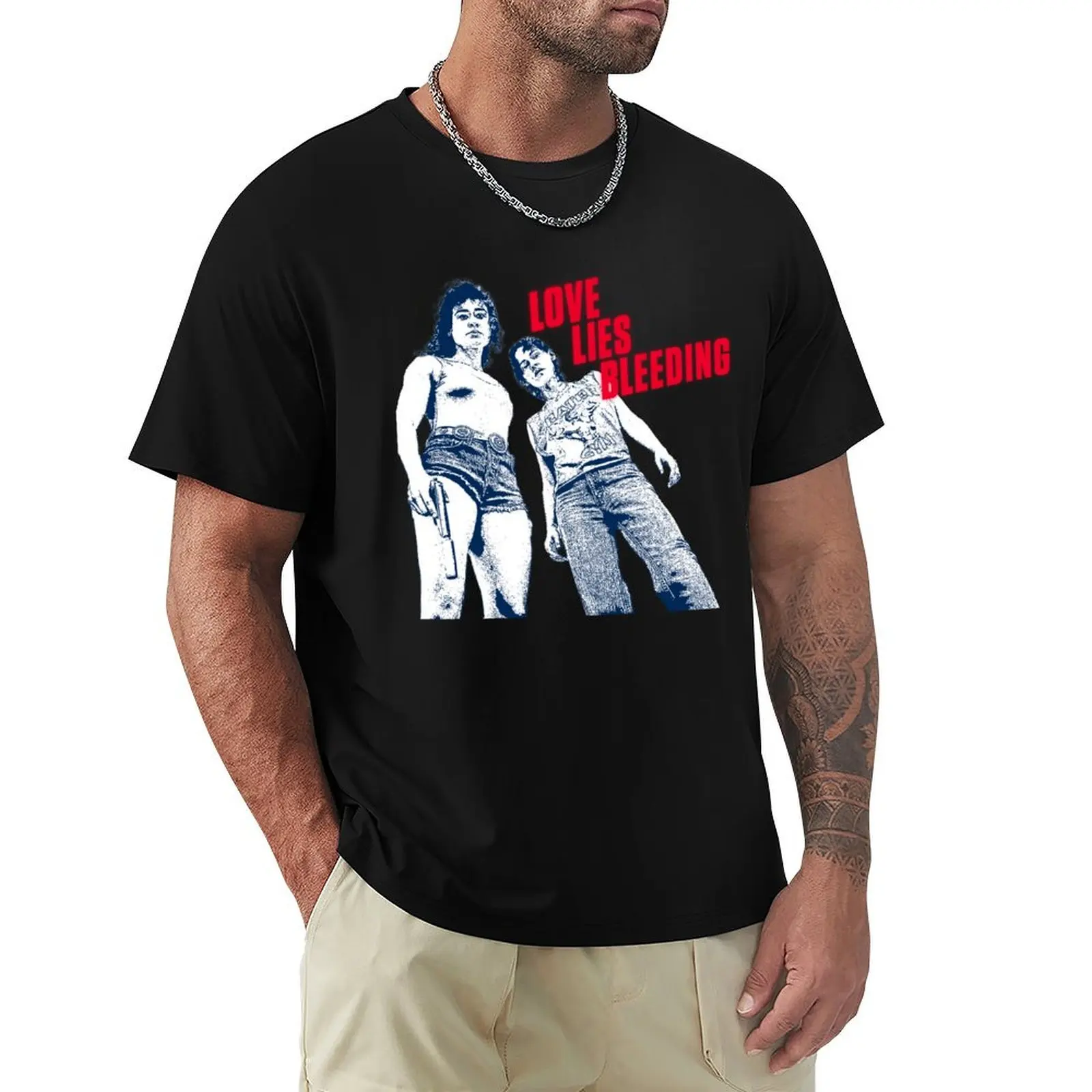 Love Lies Bleeding movie poster T-Shirt Lightweight Cooling Short Sleeve Tee