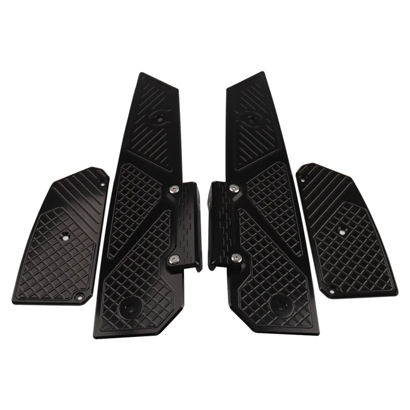 

AB61-Motorcycle Footrest Footpad Pedal Plate Accessories Replacement Parts For Honda Forza300 2017-2020 Forza350 2018-2022 ,Blac