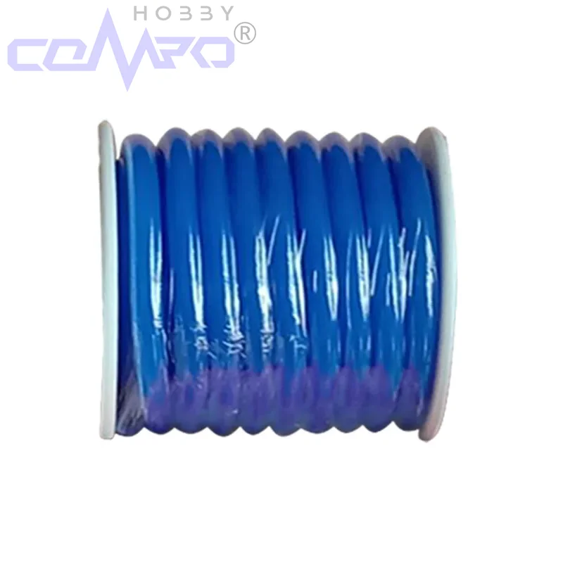 5M Silikonowa Przewód Paliwowy 1 Rolka D5x2.5mm Przewód Paliwowy Silnik Nitro (Żar) Do Modelu Samolotu RC Akcesoria Do Zbiornika Paliwa 6 Kolorów