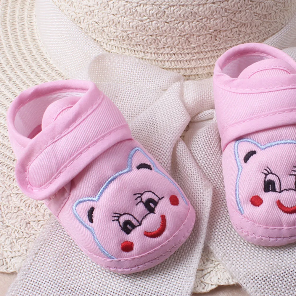 Newborn Cartoon Baby Shoes Kids First Walkers Soft Sole Boy Shoes Toddler Cartoon Shoes Autumn Winter Baby Girls Boys Shoes