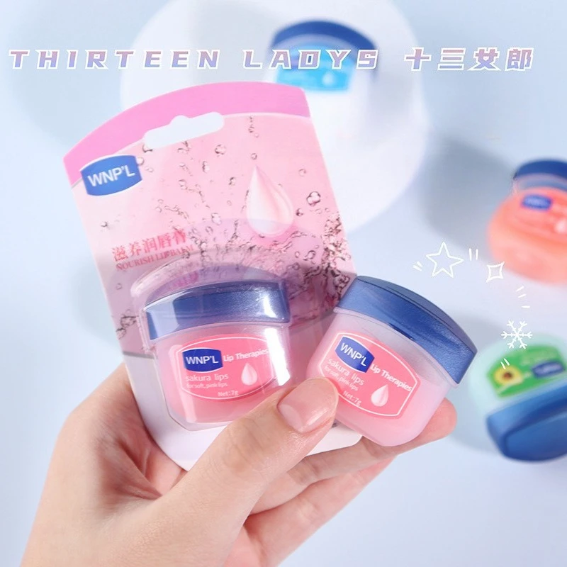 Set balsamo per labbra Vaselina naturale idratante anti-screpolature gelatina di petrolio olio per labbra cosmetici coreani originali cura della pelle