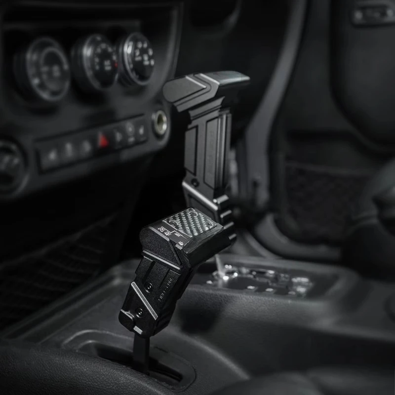 OMU Series Aluminum Gear Lever Shift Knob for Wrangler JK 11-17 Shifter Transfer Case Lever Handle Kit Accessories