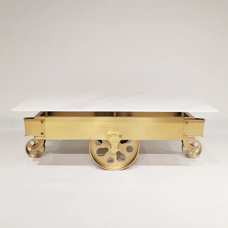 Coffee table simple loft light luxury modern living room sofa retro y