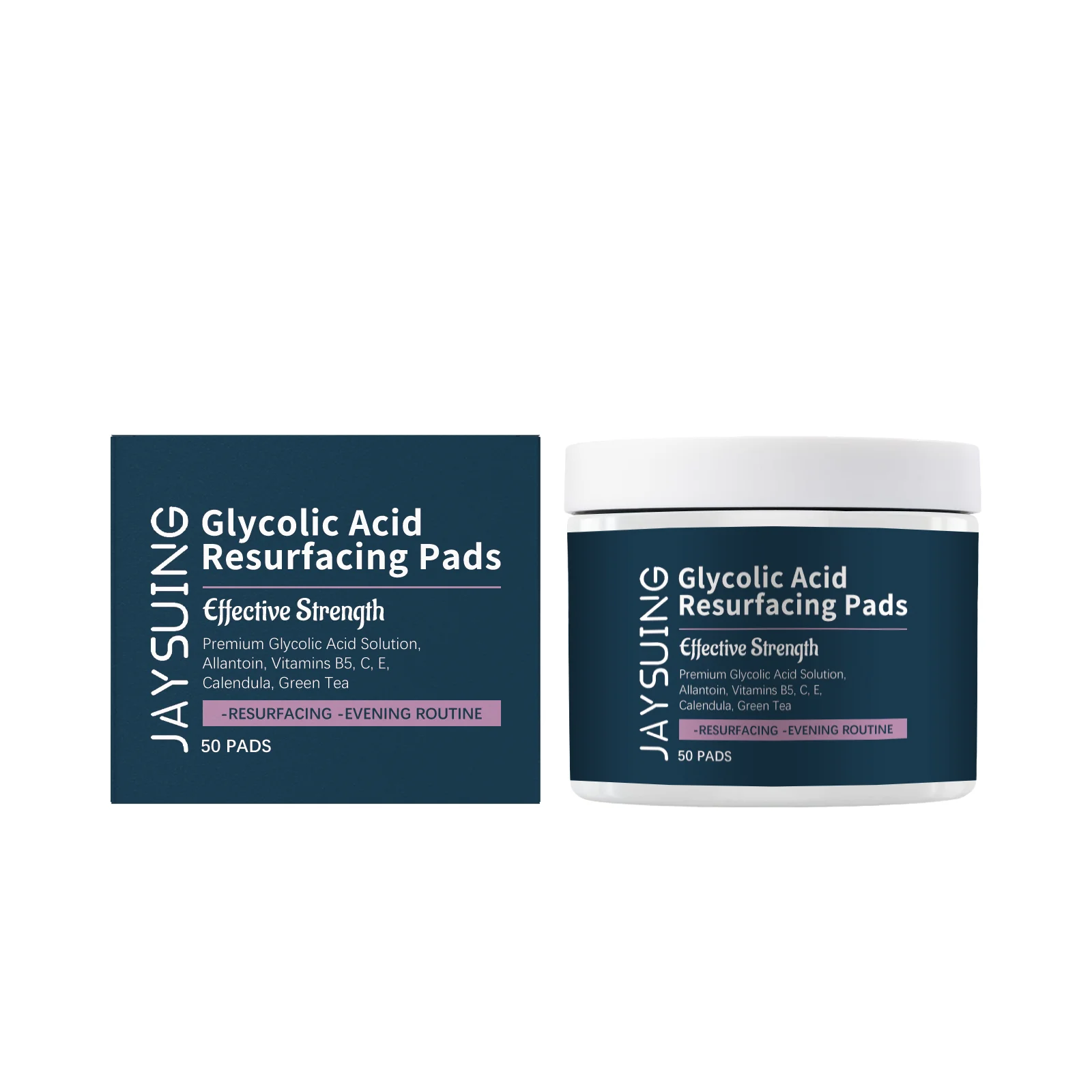 Glycolic Acid Exfoliating Cotton Pad Relieve Skin Discomfort Shrink Pores Remove Blackheads Improve Drying Moisturiz Cotton Pads