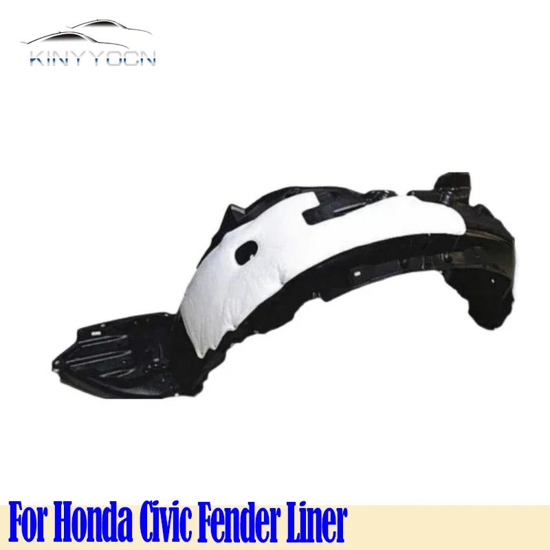 For Honda Civic  2006 07 08 09 10 11 12 13 14 15 16 17 18 19 20 Fender Liner Splash Shield Wheel Arch Cover Inner