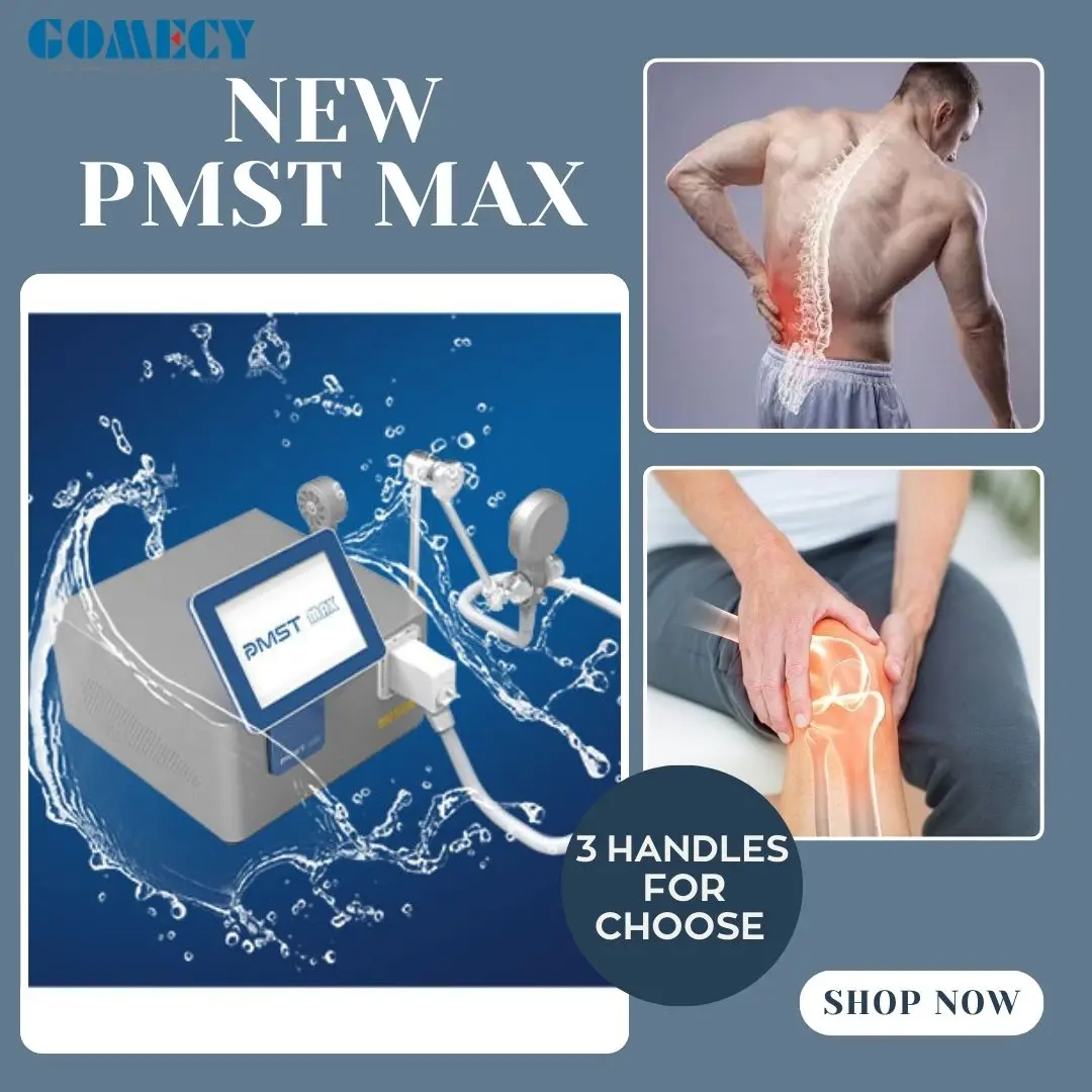 GOMECY Physio Magneto PMST MAX Pulsed Electromagnetic Field Therapy Devices Pain Relief and Management