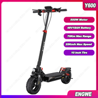 ENGWE Electric Scooter Motor Motor Peak Power 830W Max Speed 25KM/h 48V18Ah Battery 70Km Max Range EScooter 10\