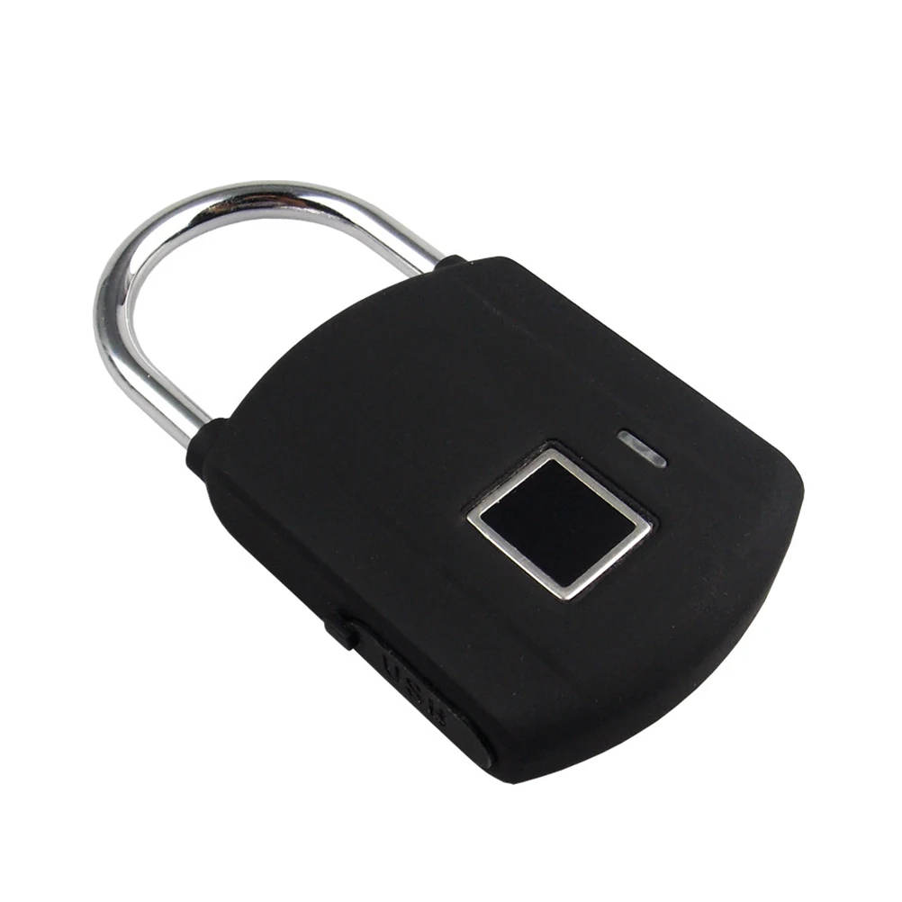 

Padlock Password Lock Waterproof Electronic USB Rechargeable Compact Portable Door Lock for Backpack Suitcase