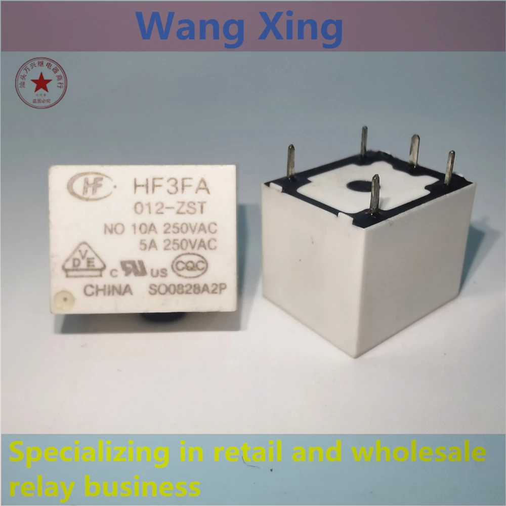 Relé eletromagnético do poder, 4 pinos, HF3FA, 012-HTF 335, 005-HTF 335