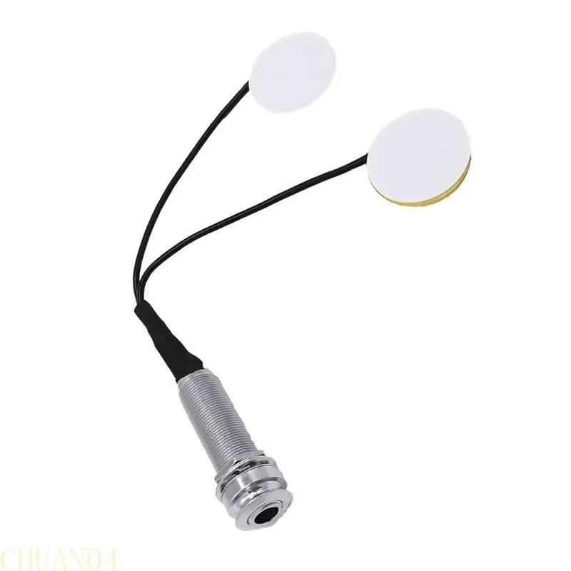 

A1A2 Microphone Pickup Guitar Sound Transducer Guitar Preamp Piezo Pickup Thumb Piano Pickups Kalimba Pickups Mandolin Pickup