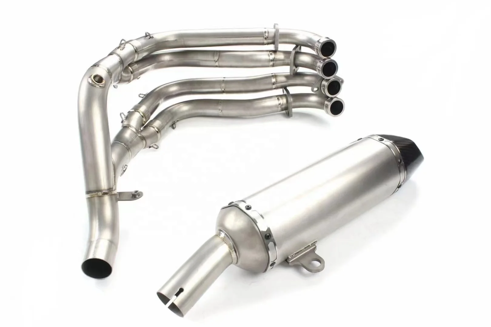 

51mm 60mm Motorcycle Bend Exhaust Pipe for honda CBR1000 2004-2007 2008-2012 2016 Full Titanium Exhaust Muffler Pipe System for