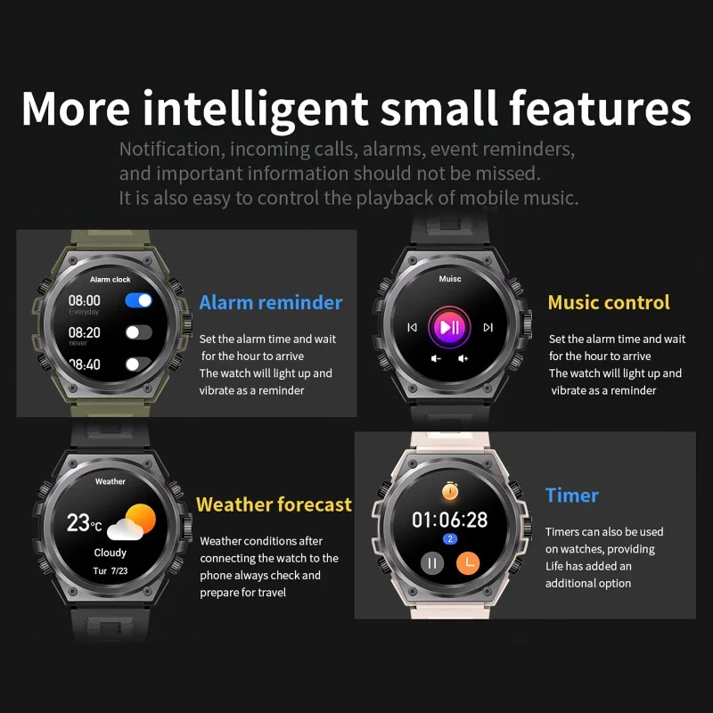 Wonlex สมาร์ทวอท์ชผู้ชายบลูทูธ360*360 AMOLED Screen Ai ผู้ช่วยเสียง smartwatch olahraga เครื่องวัดชีพจรกันน้ำ