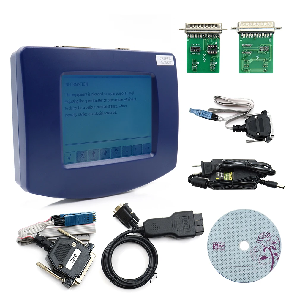 

Latest DIGIPROG 3 V4.94 Full Set With FTDI Odometer programmer DigiprogIII Mileage Tool For Many Cars With EU/US Plug