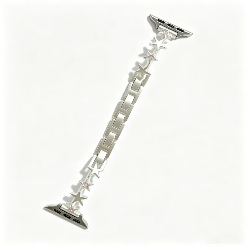Star Studded Diamond Metal Strap Suitable for Apple iWatch Strap 38mm 40mm 41mm 42mm 44mm 45mm 49mm Fashionable Strap - view 4