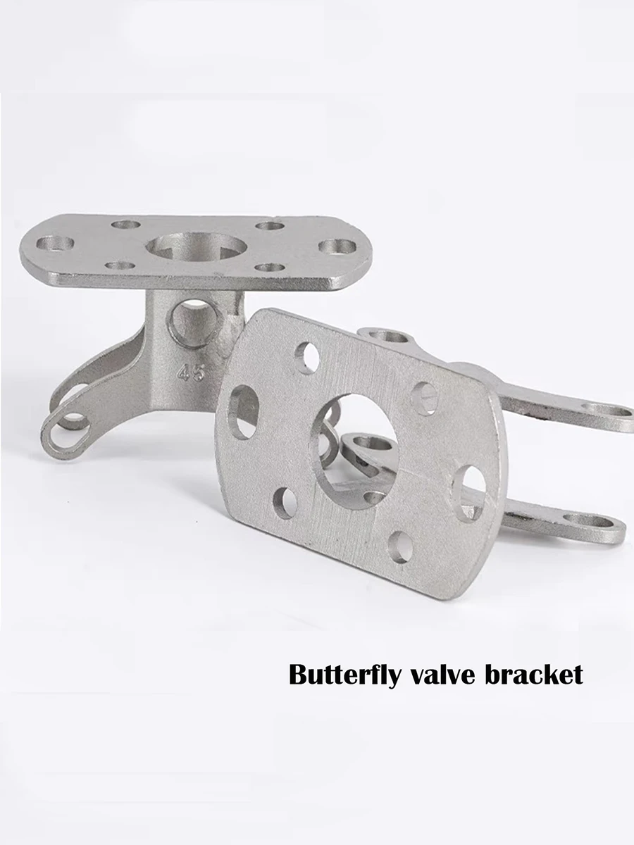 Magnetventil Pneumatic Butterfly Valve High Platform Brackets Actuator Support Accessories for 19mm 25mm 38mm 45mm 51mm 63mm Pneumatik — Detail 1