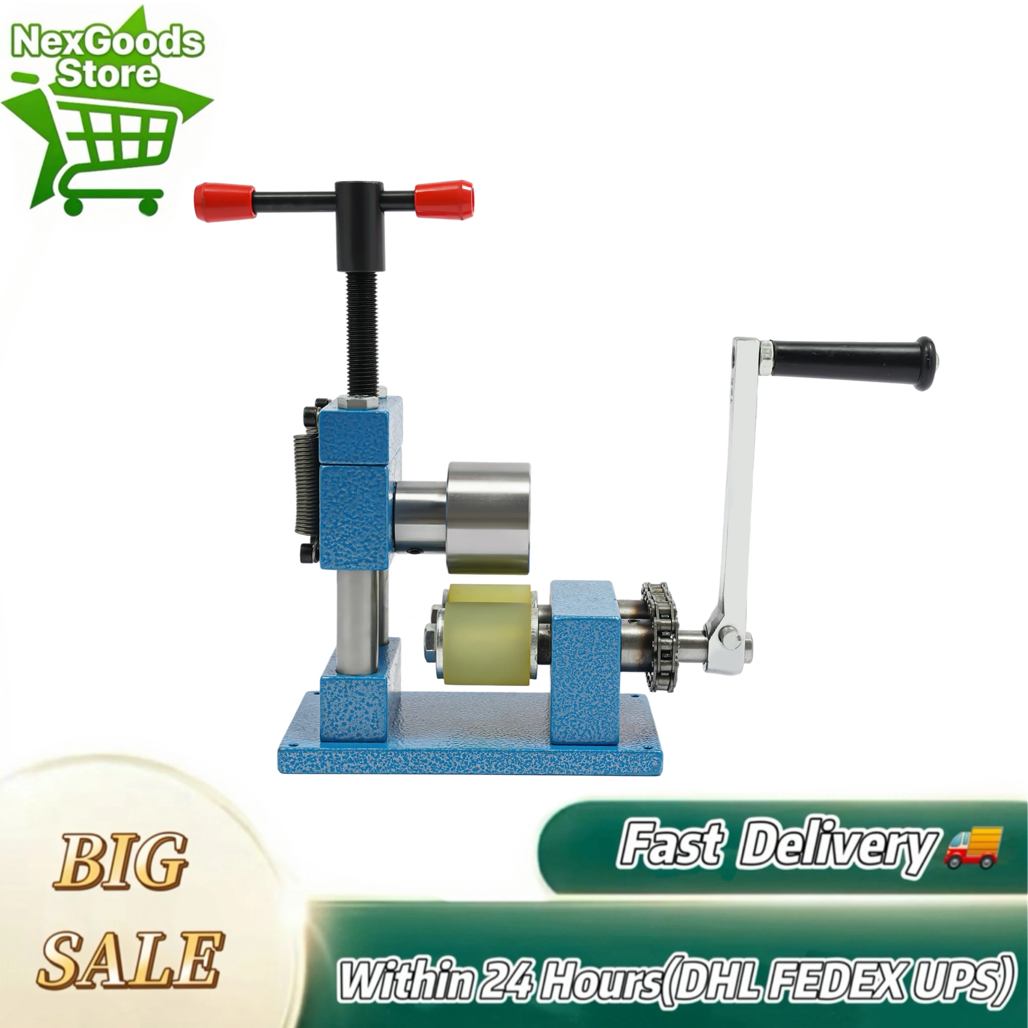 

Adjustable Hand Crank Ring Bracelet Bending Machine,High Efficiency Jewelry Bending Machine, Pre-drilled Holes