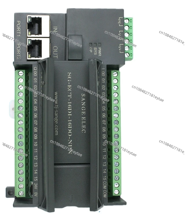 

EtherCAT Integrated Remote IO Module with 16 Channels and 32 Channels of Digital Relay Output PLC