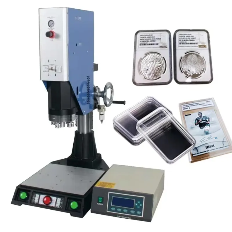 New 15kHz Coin Automatic 220V Easy Operation Farm Industries For Card Ultrasonic Plastic Welding Machine
