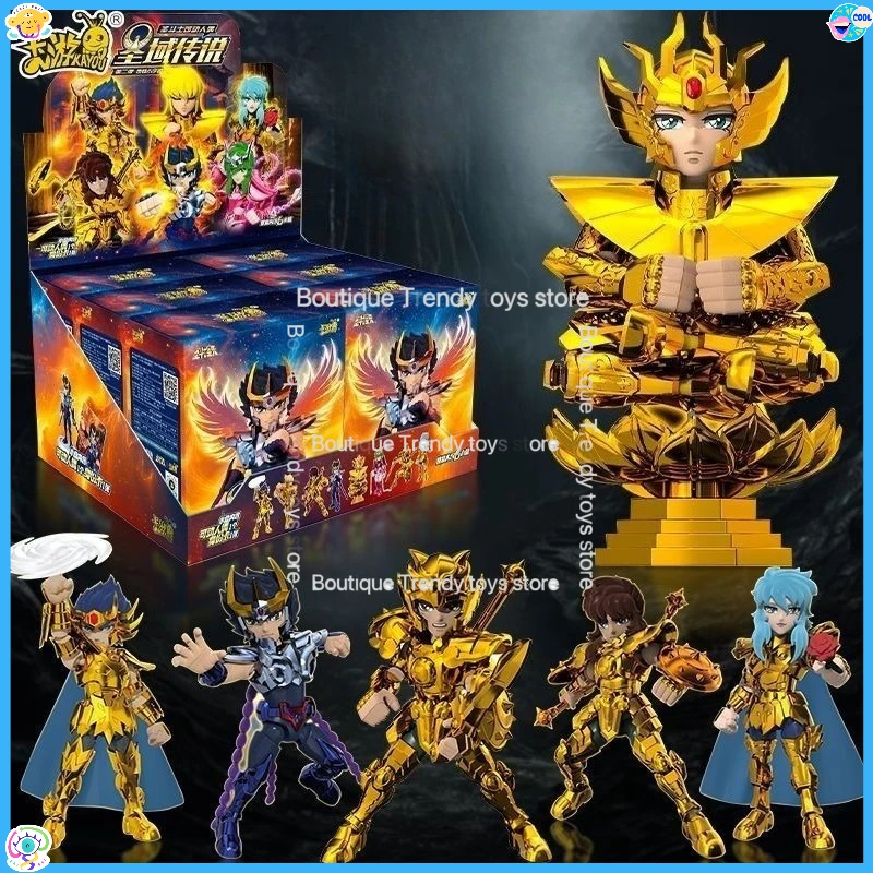 Saint Seiya Sanctuary Legend Druga Seria Blind Box - Dwanaście Konstelacji Ruchome Figurki do Składania