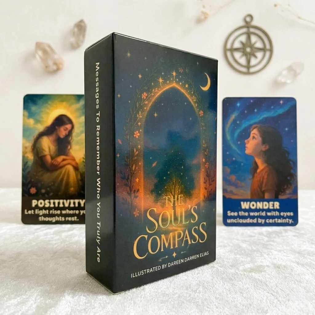 

Набор из 80 карт Oracle Soul's Compass, серия Таро, карты для духовного гадания, подарок для медитации и самопознания