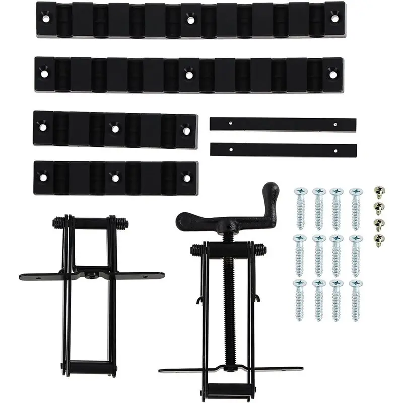 IALJ-Woodworking 4 Way Pressure Clamps Set Custom-Width Clamp Splicing Board Positioning Panel Fixed Clip Carpenter Tool
