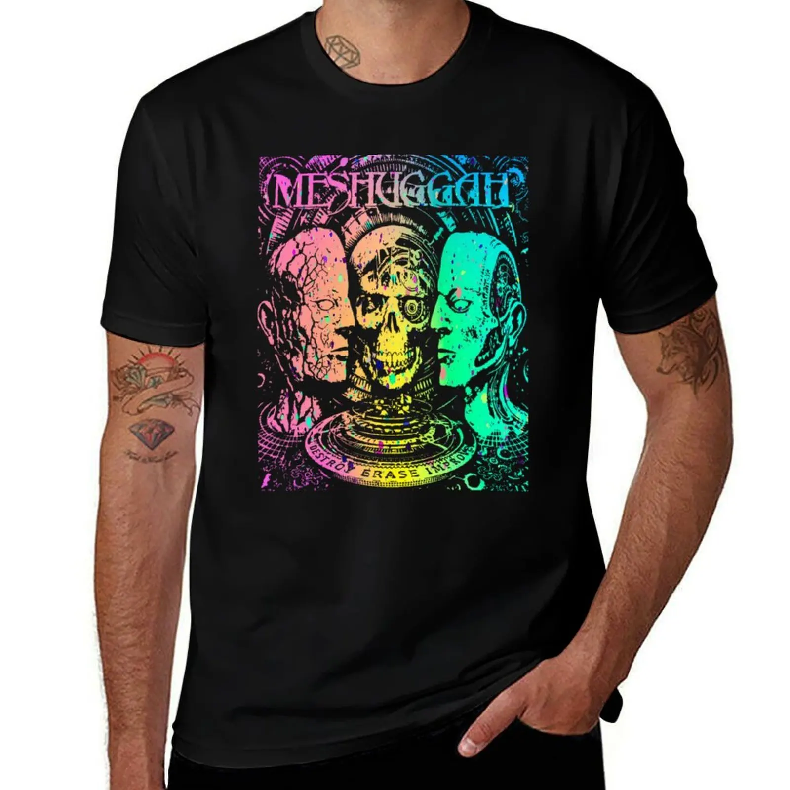 Bleed Extreme Metal Band Gift Fan T-Shirt Sports Casual Breathable Tee Shirt