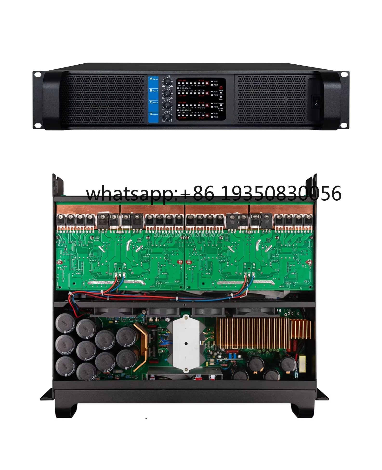 Amplificador de Potência Class - Audio Music Com avaliação e preço