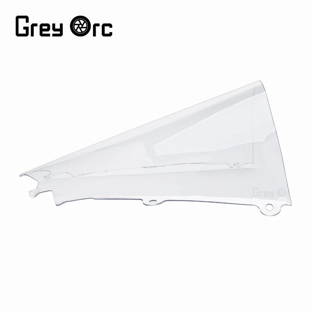 صالح لياماها YZF600 YZF-R6 YZF R6 2017-2024 2023 دراجة نارية فقاعة مزدوجة الزجاج الأمامي شاشة الرياح منحرف شاشة الزجاج الأمامي #3