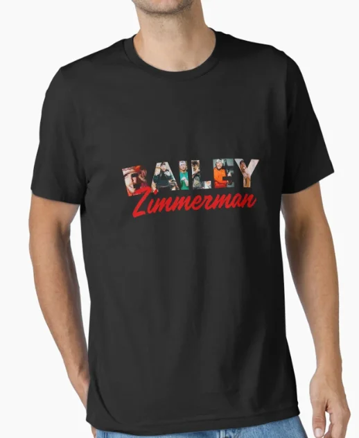 Bailey Zimmerman Merch Unisex T-shirt Men Short Sleeve Tops fashion Tee Clothes Causal Y2K Tops