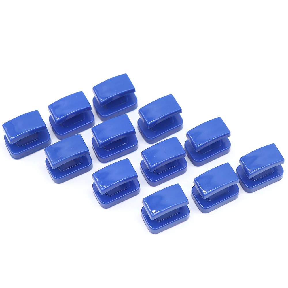 Curved Surface PDR Pull Tabs High Strength PC Material Auto Body Dent Repair Accessories 12Pcs 4