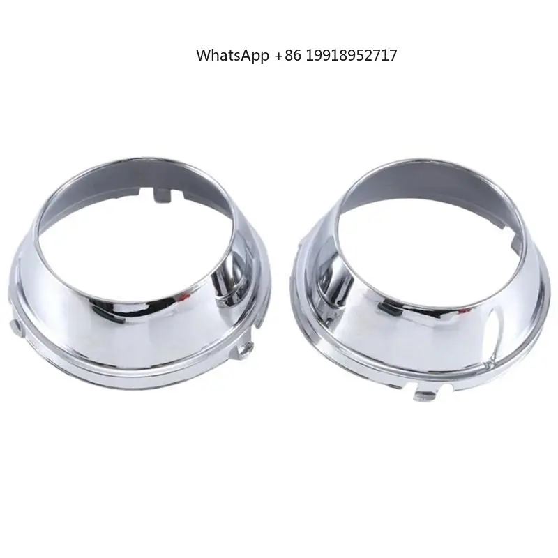 Fog Light Frame Ring Trim Cover 2048851874 2048851774 1 Pair For Front Bumper For Benz C-Class W204 C63 AMG 2007-2014