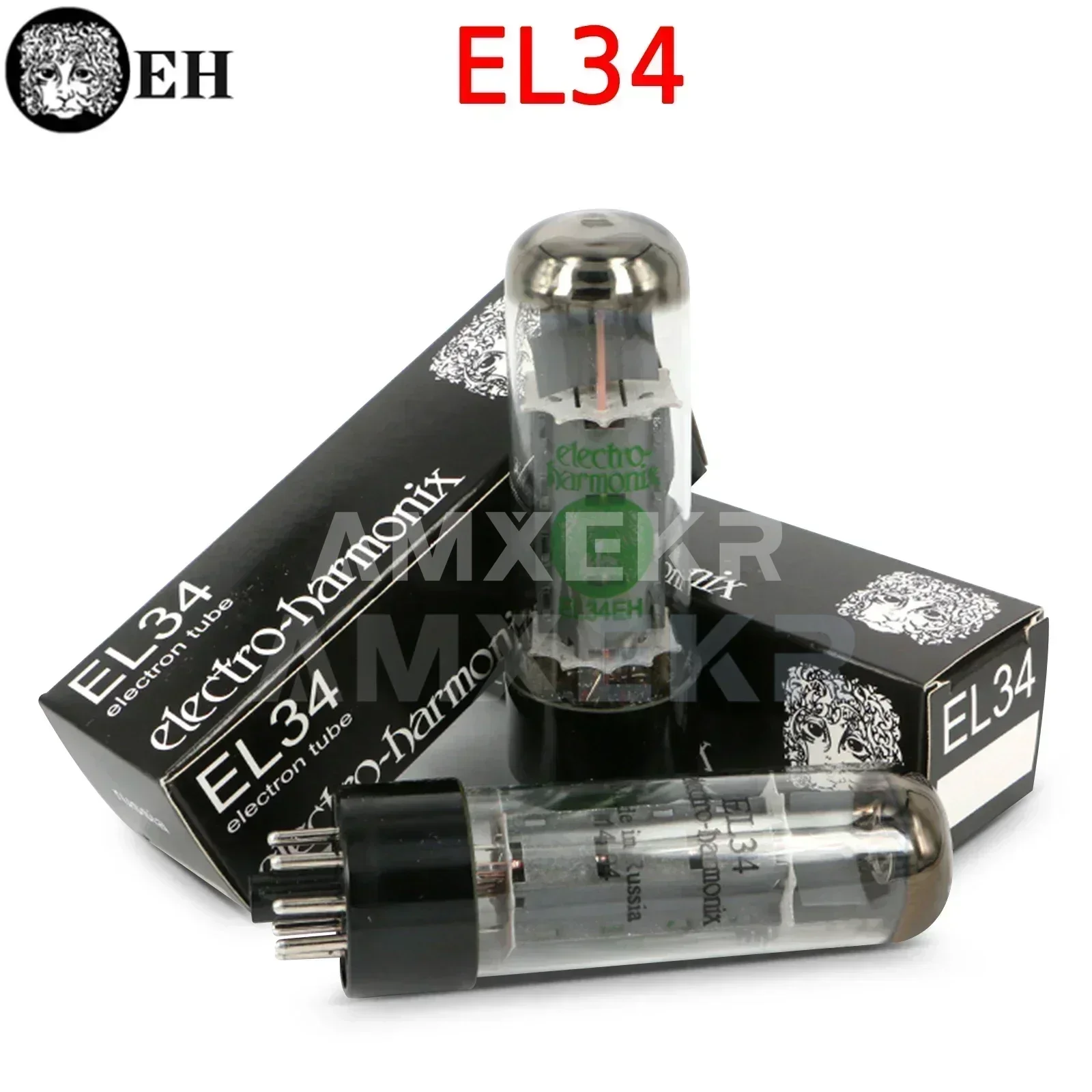 

EH EL34 Ламповый клапан Замените электронную трубку KT66 6L6 EL34B EL34 Diy Audio Amp Заводское тестирование и соответствие подлинности