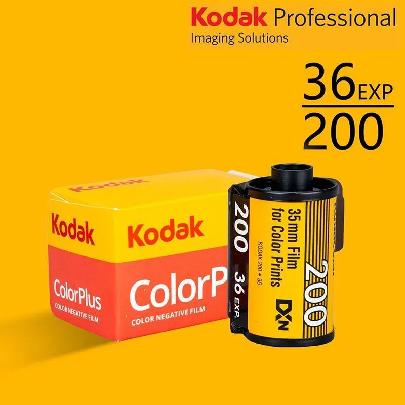 En Stock 1/2/3/5/10 Rollos de Película KODAK ColorPlus 200 de 36 Exposiciones 35mm, Películas Nuevas de Papel Fotográfico Kodak para Cámaras M35 / H35 (2027)