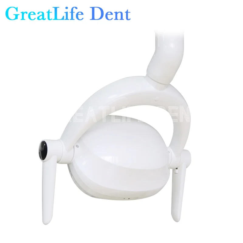 GreatLife-Dental Chair Iluminação Lâmpada, Shadowless Cirúrgica LED Light, Dentista Operação Indução, Dent, 8 Grade, 9W, 6LED