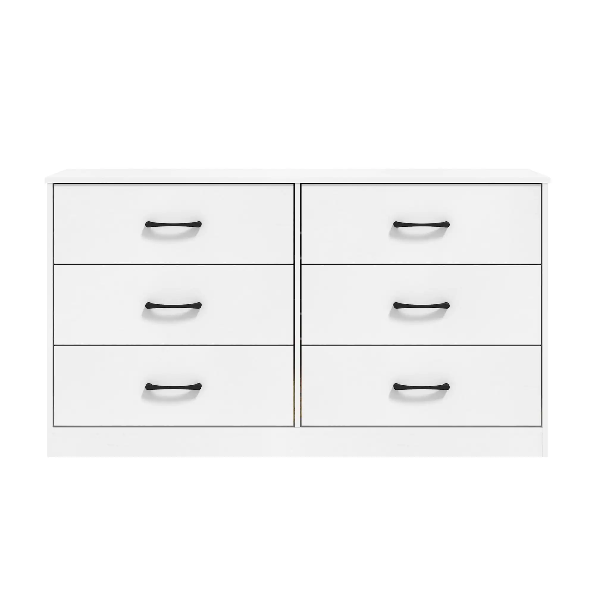 NEW Ardent 6 Drawer Dresser White