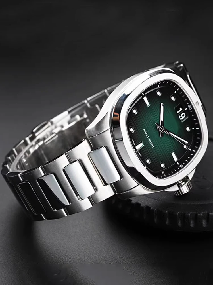 

Подходит для Mido TV Helmsman TV Series M049, стальной ремешок M049526A, мужской ремешок из нержавеющей стали.