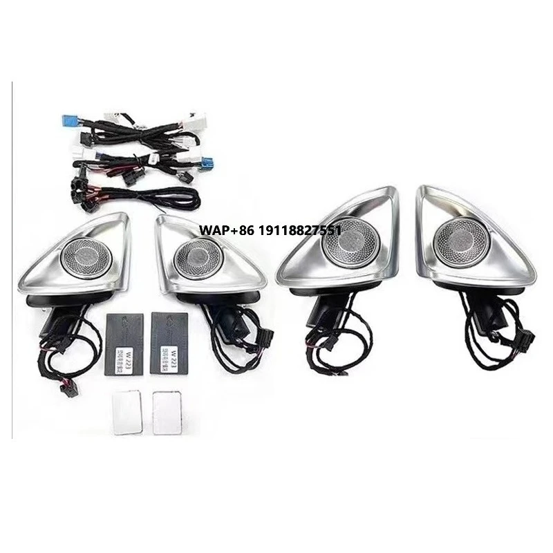 

4D Rotary Treble Tweeter Speakers for S Class W223 S450 S600 S480 S580 64 Colors New Condition