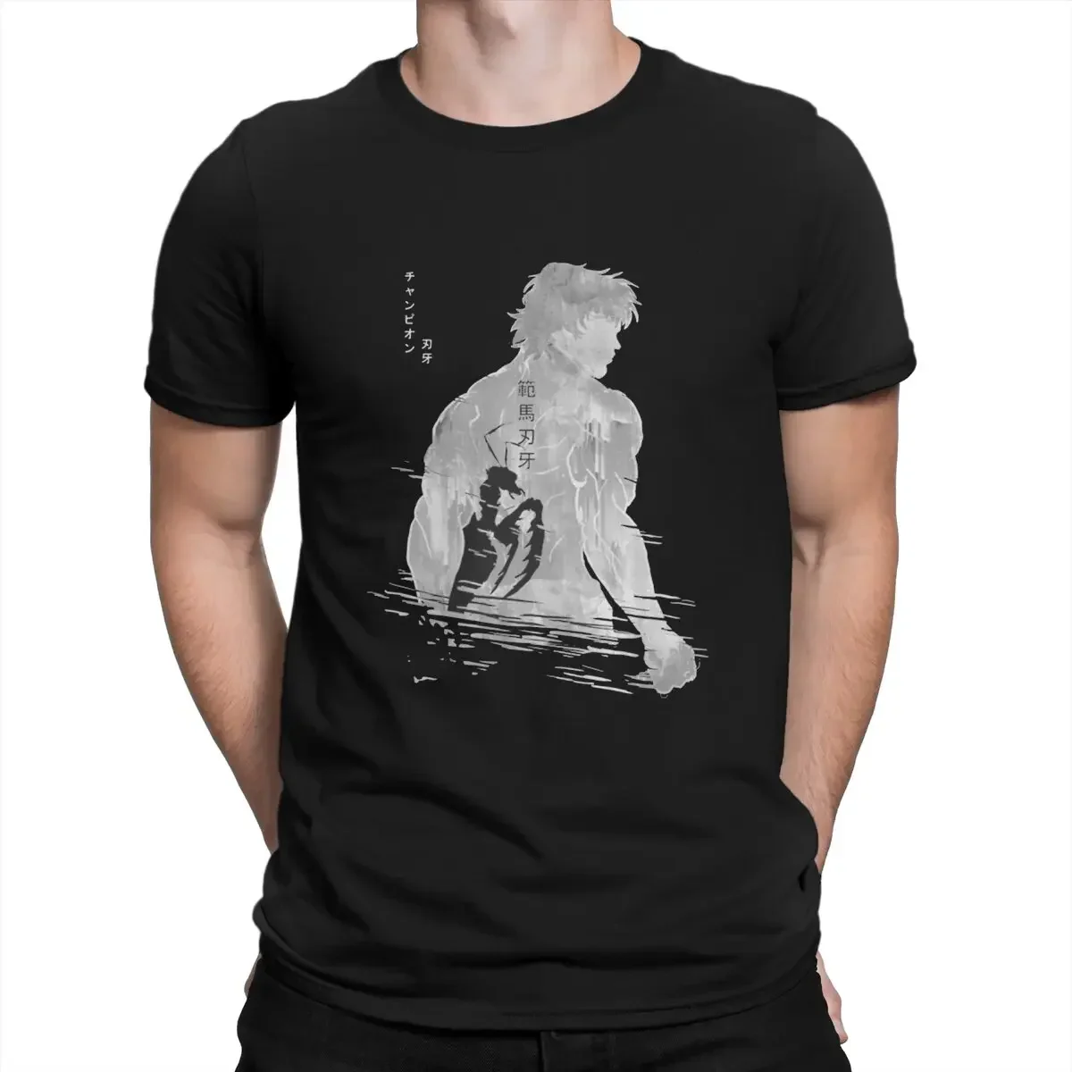 

Funny Demonic Mantis Hanma T-Shirt Men Crewneck 100% Cotton T Shirt BAKI Short Sleeve Tee Shirt Party Tops