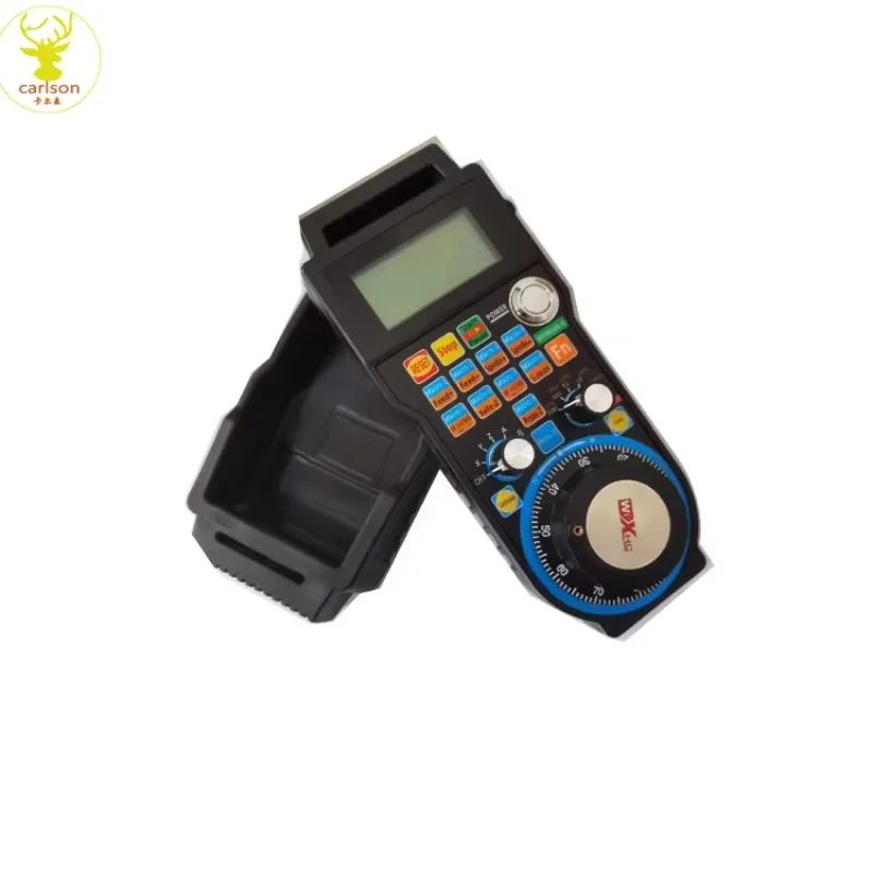 Kaersen WHB04B-6 Axis MACH3 System CNC Wireless Handwheel for Machine Tool Made of Durable Plastic