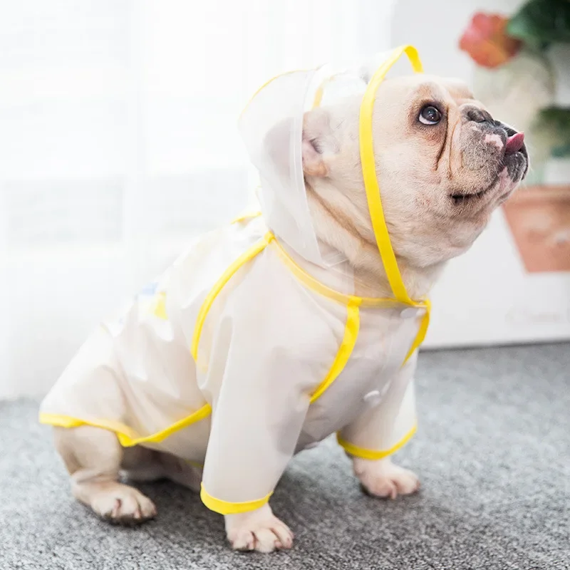 

Dog Raincoat Reflective Waterproof Pet Clothes for Chihuahua Maltese Rain Coat Small Medium Dogs Jumpsuit Raincoat Dogs Overalls