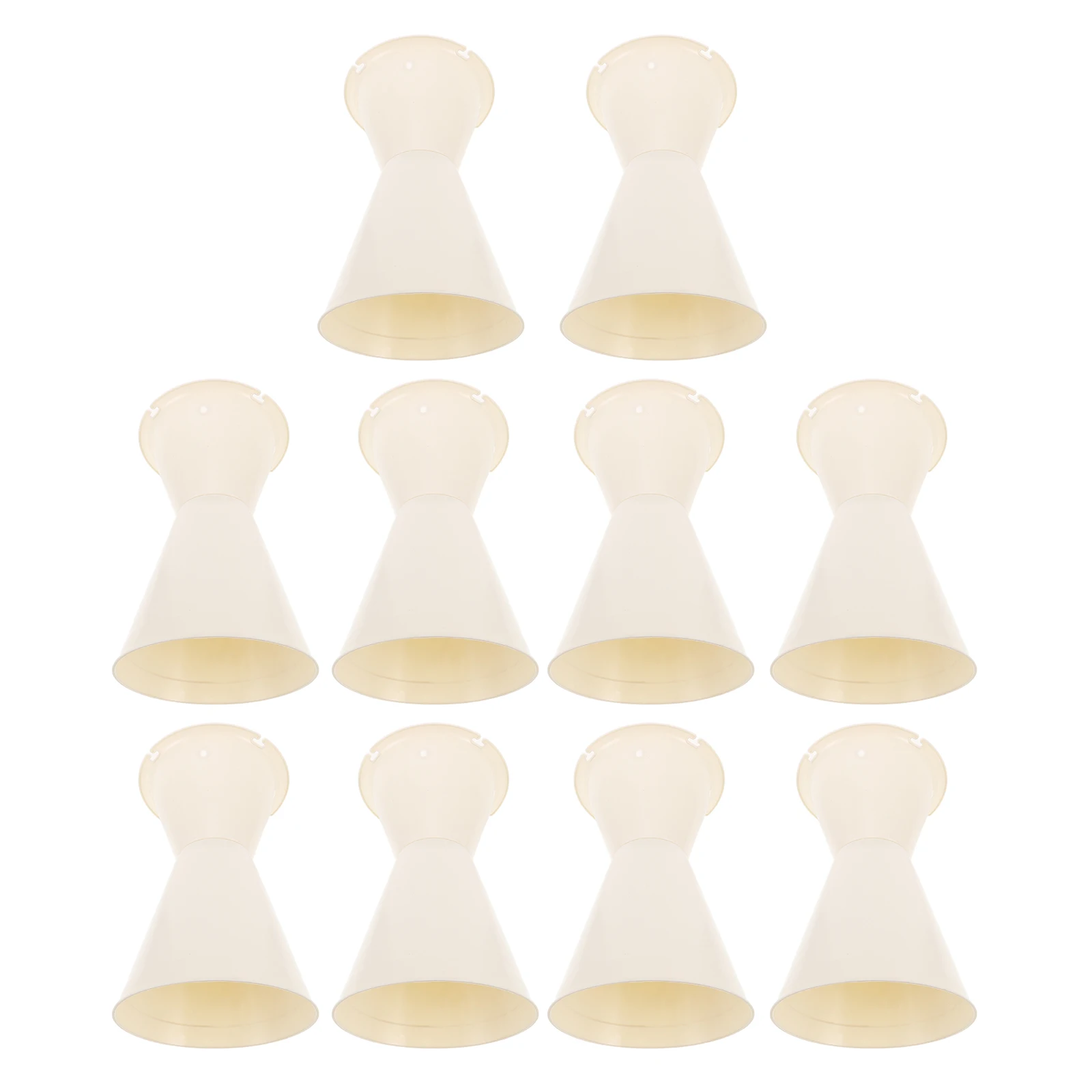 Mini porte-bouquet de fleurs, 10 pièces, doublures de conception compacte, Base Stable, utilisation polyvalente, doublure intérieure en forme de Tube de flèche, fleur