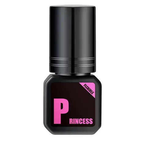 Imagen 2 del producto Pegamento para pestañas Glesum, transparente, princesa 1s, resistente al aceite seco y al agua, tiempo de retención de 7-9 semanas, adhesivo para pestañas suaves, envío gratis