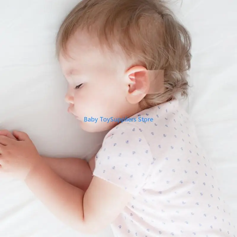 

R1WF Silicone Scar Tape Silicone Scar Sheets Auricle Valgus Correction Patch Newborn Kid Ear Aesthetic Correctors for Infant