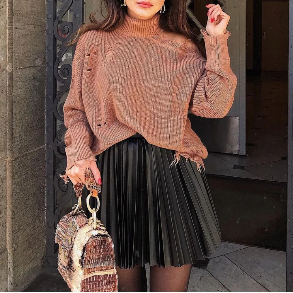 Missnight Chic Pleated Skirt Black Khaki High Waisted Sexy A-line Mini Fashion Skirts Women Streetwear Zipper 2022 Y2k Skirt