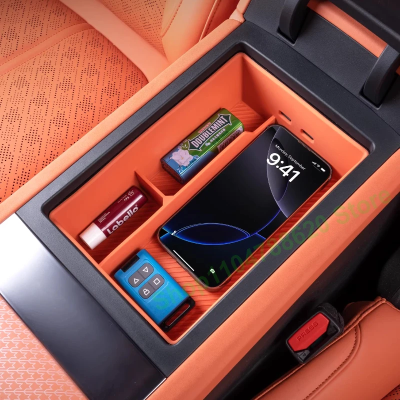 

Для Zeekr 7X 2026: Органайзер для центральной консоли, ящик для хранения, аксессуары для интерьера автомобиля