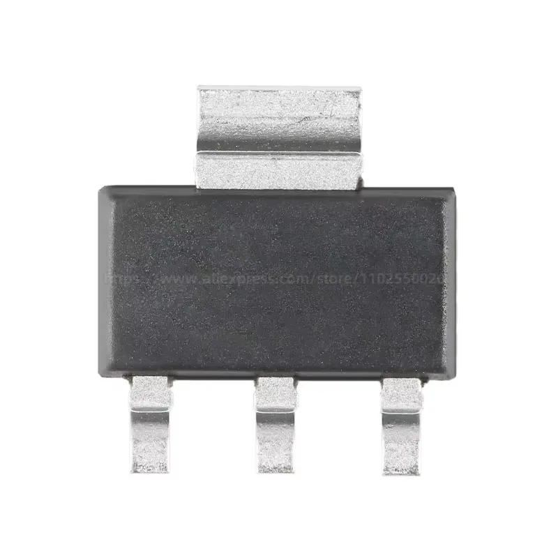 10PCS CZT127 ZT127 CZT122 ZT122 SOT-223 100V 5A 1W NPN PNP Darlington transistor SMD