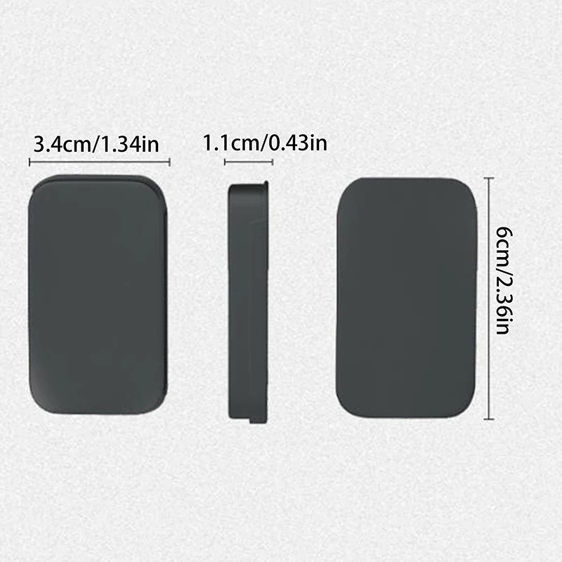 Square Storage Box 60*34*11mm Slide Cover Aluminum BoxFor Cosmetic Lip Balm Cream Jewelry Pill Case Empty Refillable Containers