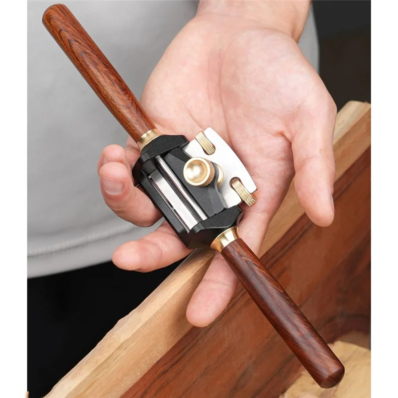 Plaina de pássaros para carpintaria, plaina de um forro, ajuste fino, fundo plano, arco, mini plaina, modelo de instrumento musical diy