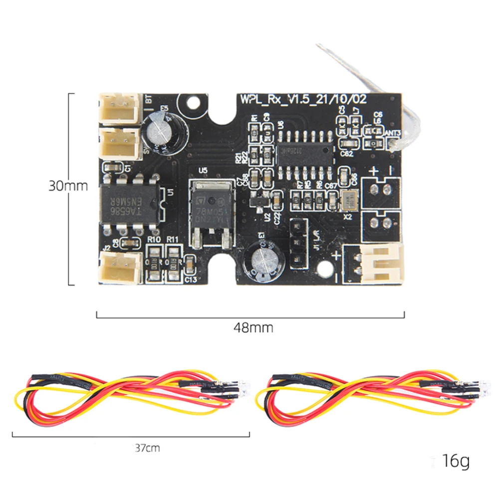 RC Model Car 2.4G Remote Control Circuit Board for WPL D42/D12 Electronic Vehicle Modified Parts